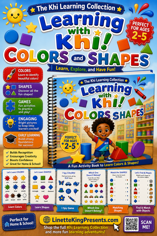 Learning with Khi! Colors and Shapes